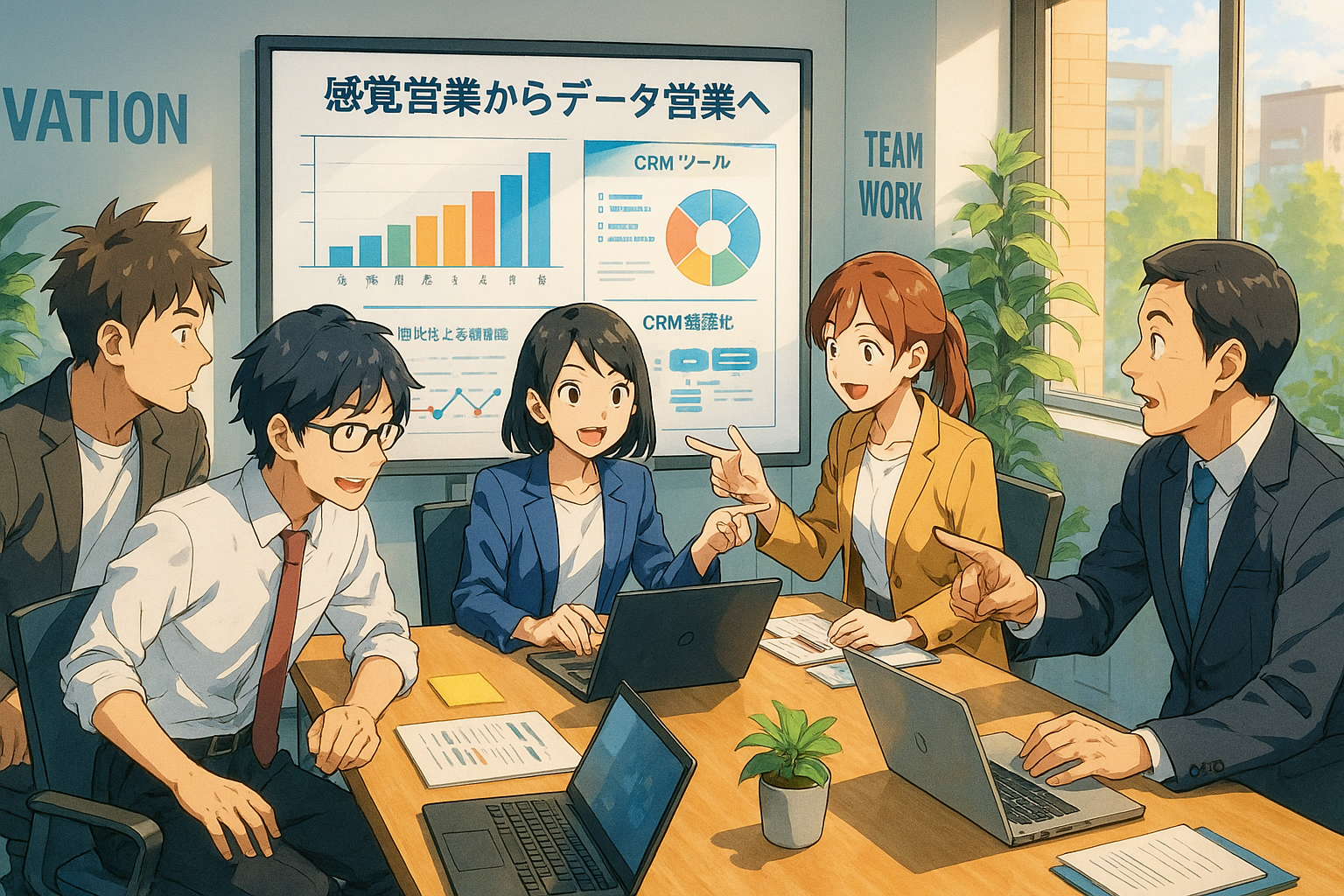 「感覚営業」から「データ営業」へ ～中小企業の生産性を高める第一歩～